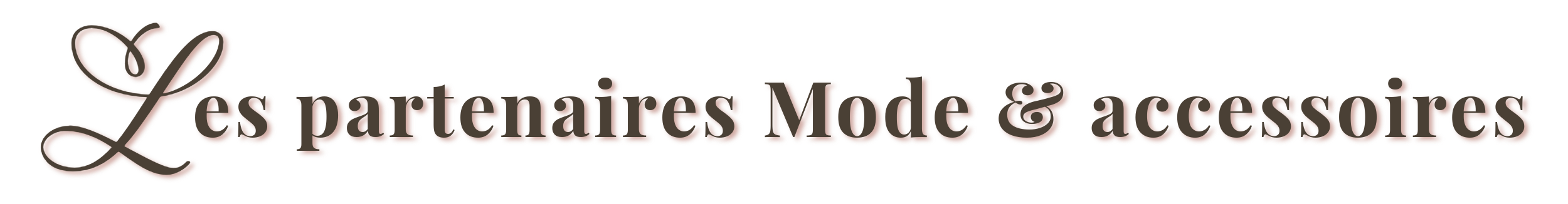 Visuel des partenaire Mode et accessoires pour la première édition du spectacle À l'aube organisé par l'association Almélina basée à St-Vit et créé par Alina, directrice artistique de la compagnie Almélina