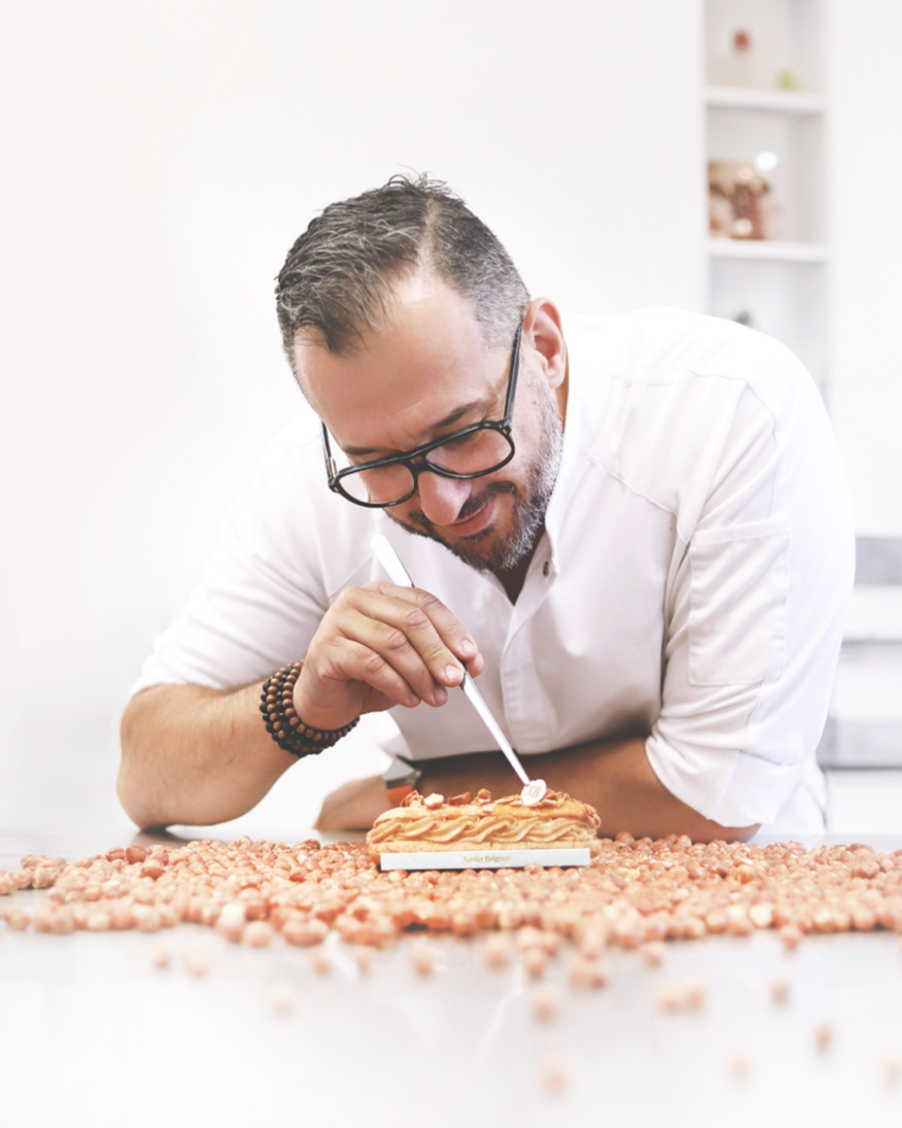 Portrait de Xavier Brignon, pâtissier ; partenaire d'À l'aube situé à Besançon